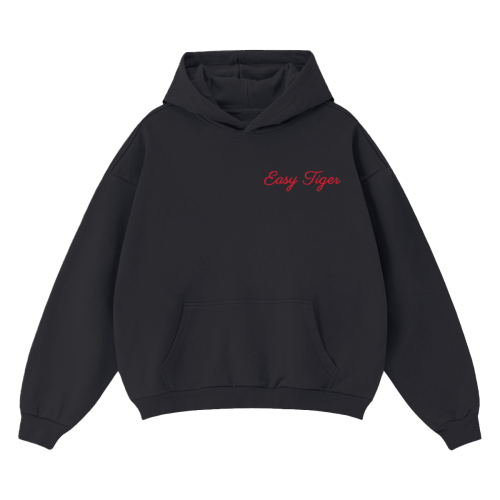 Unisex Cropped Drop Shoulder Heavyweight Oversized Hoodie (460GSM)