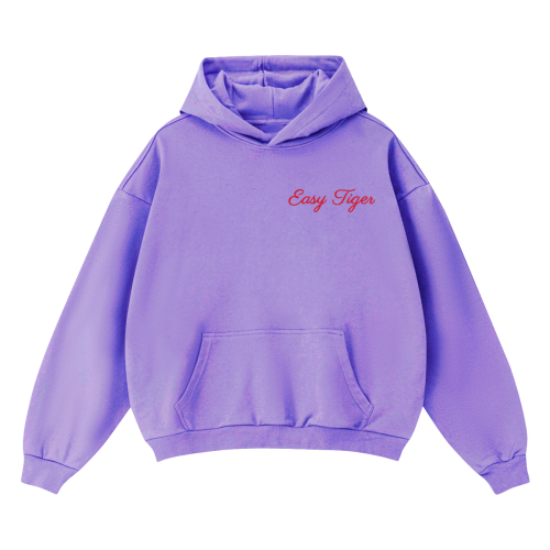 Unisex Cropped Drop Shoulder Heavyweight Oversized Hoodie (460GSM)