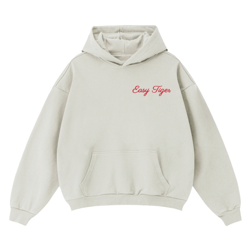 Unisex Cropped Drop Shoulder Heavyweight Oversized Hoodie (460GSM)