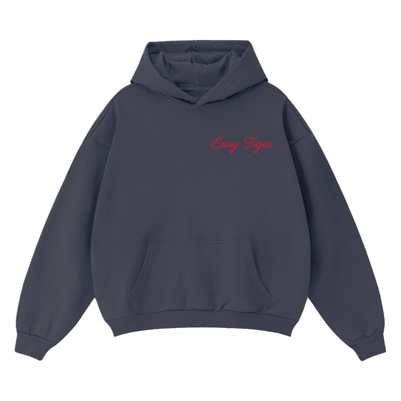 Unisex Cropped Drop Shoulder Heavyweight Oversized Hoodie (460GSM)