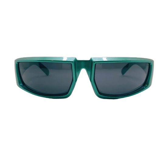 Green raver Sunglasses (Unisex) - Tiger Soul Barcelona