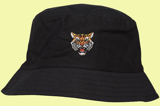 Tiger Soul - Black Bucket Hat - Tiger Soul Barcelona