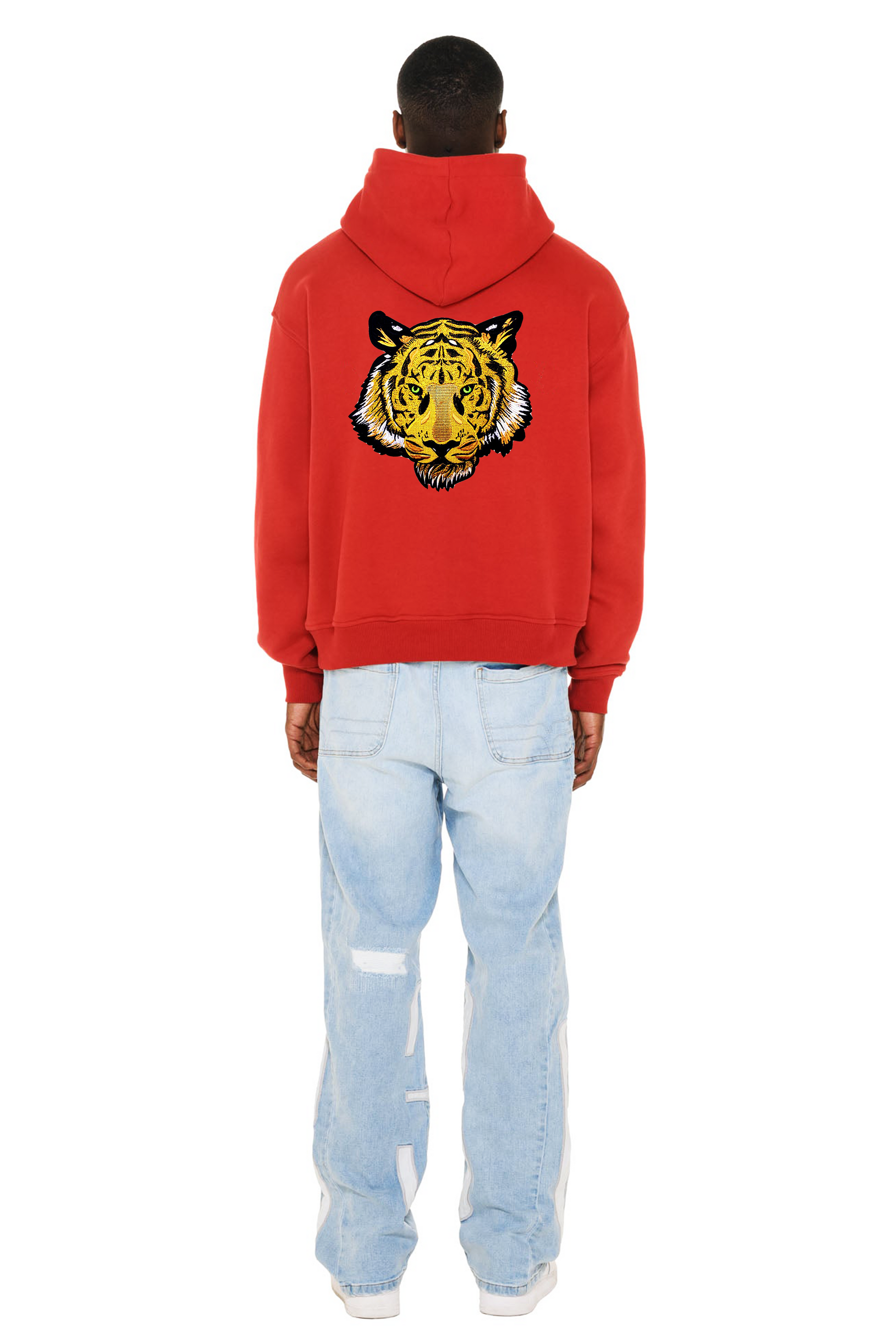 Red Hoodie (GENDERLESS) - Tiger Soul Barcelona