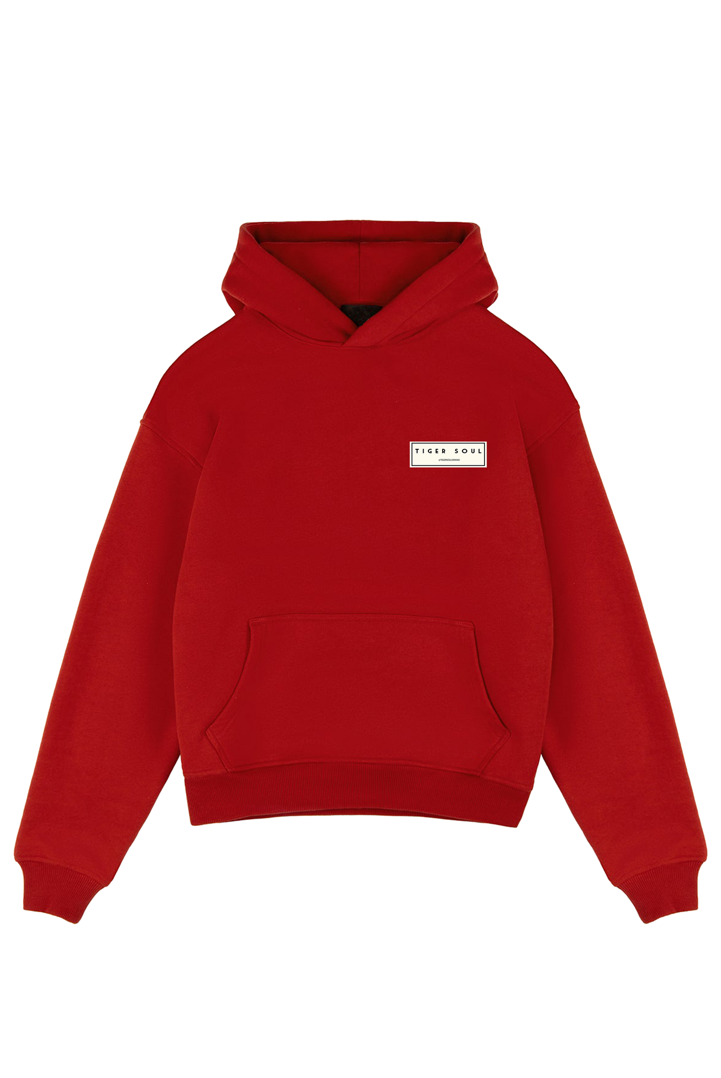 Red Hoodie (GENDERLESS) - Tiger Soul Barcelona